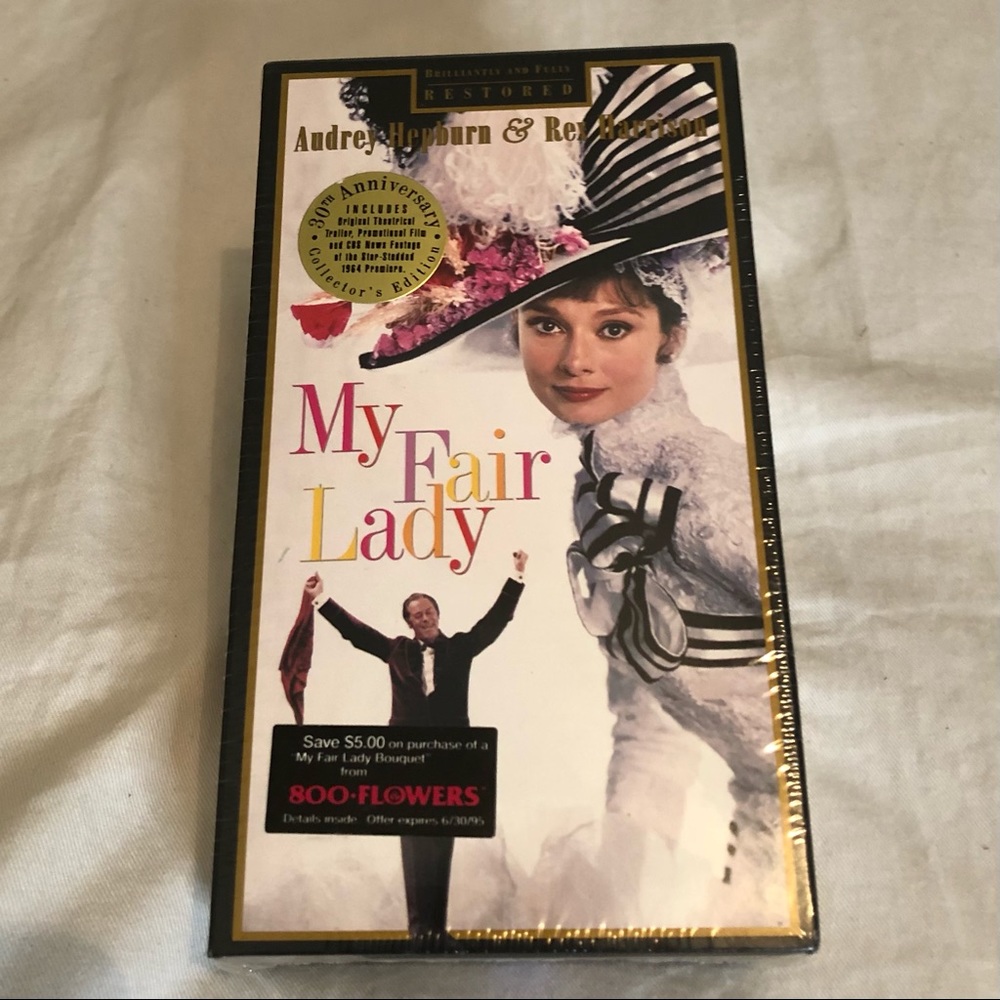 Sealed My Fair Lady 30th Anniversary VHS